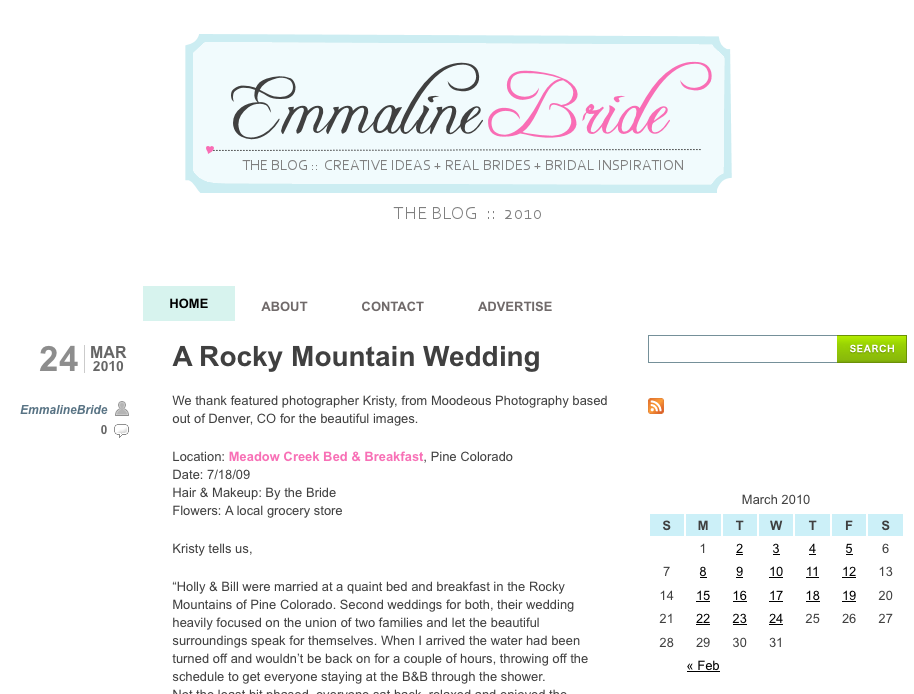 rocky mountain wedding