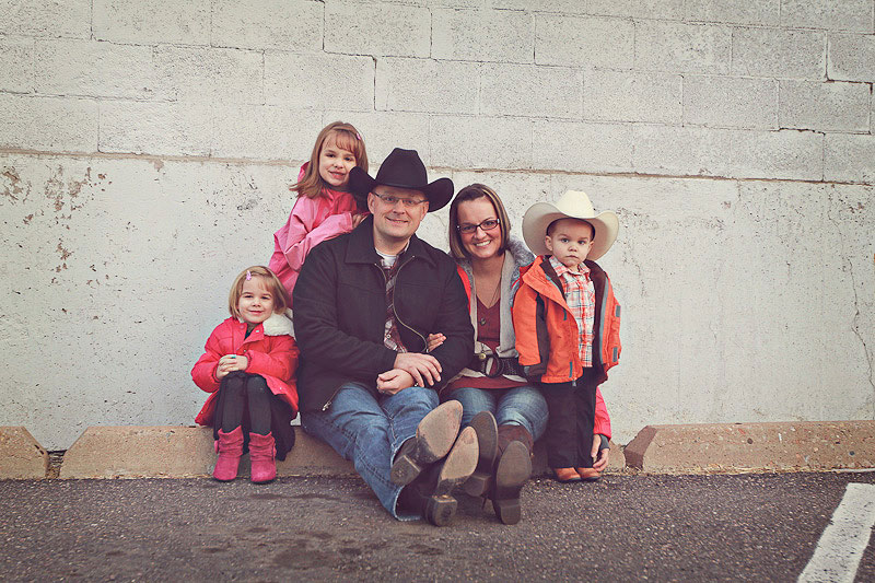 Downtown Littleton Family Portraits